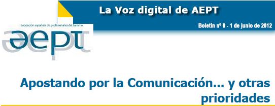 cabecero del boletín: Apostando por la comunicación... y otras prioridades