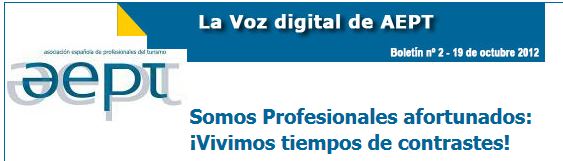 cabecero del boletín: Ssomos profesionales afortunados: ¡Vivimos tiempos de contrastes!