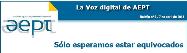 cabecero del boletín: Sólo esperamos estar equivocados