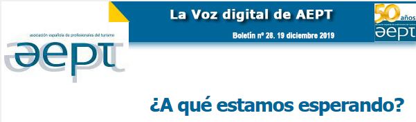 cabecero del boletín: ¿A qué estamos esperando?