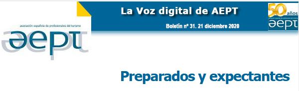 cabecero del boletín: Preparados y expectantes