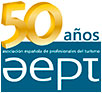 Logotipo del 50  aniversario de la AEPT