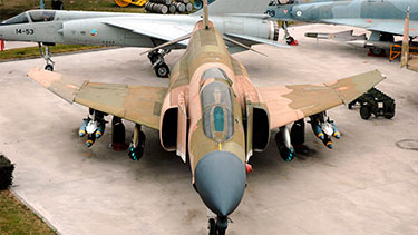 Avión de caza de finales del siglo 20