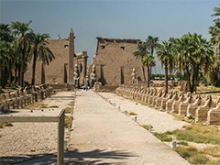 Avenida de las esfinges. Karnak
